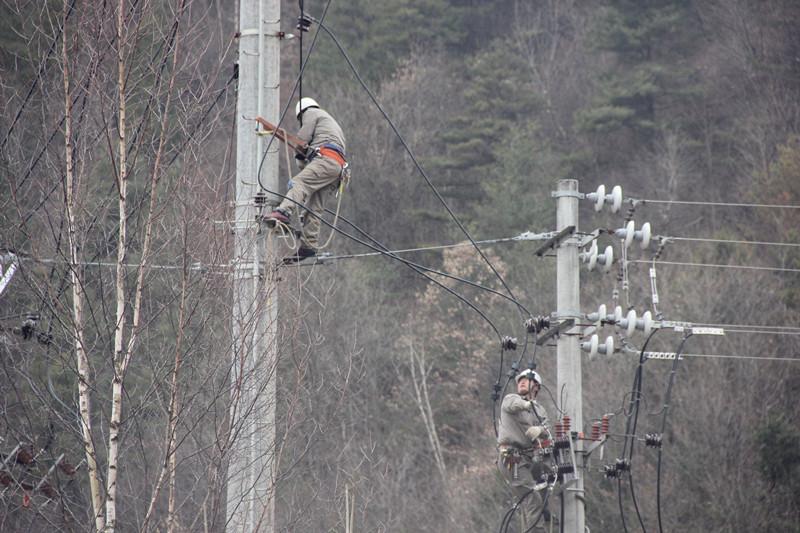 陜西地電留壩供電分公司：實(shí)施農(nóng)石線、索道線分網(wǎng)改造