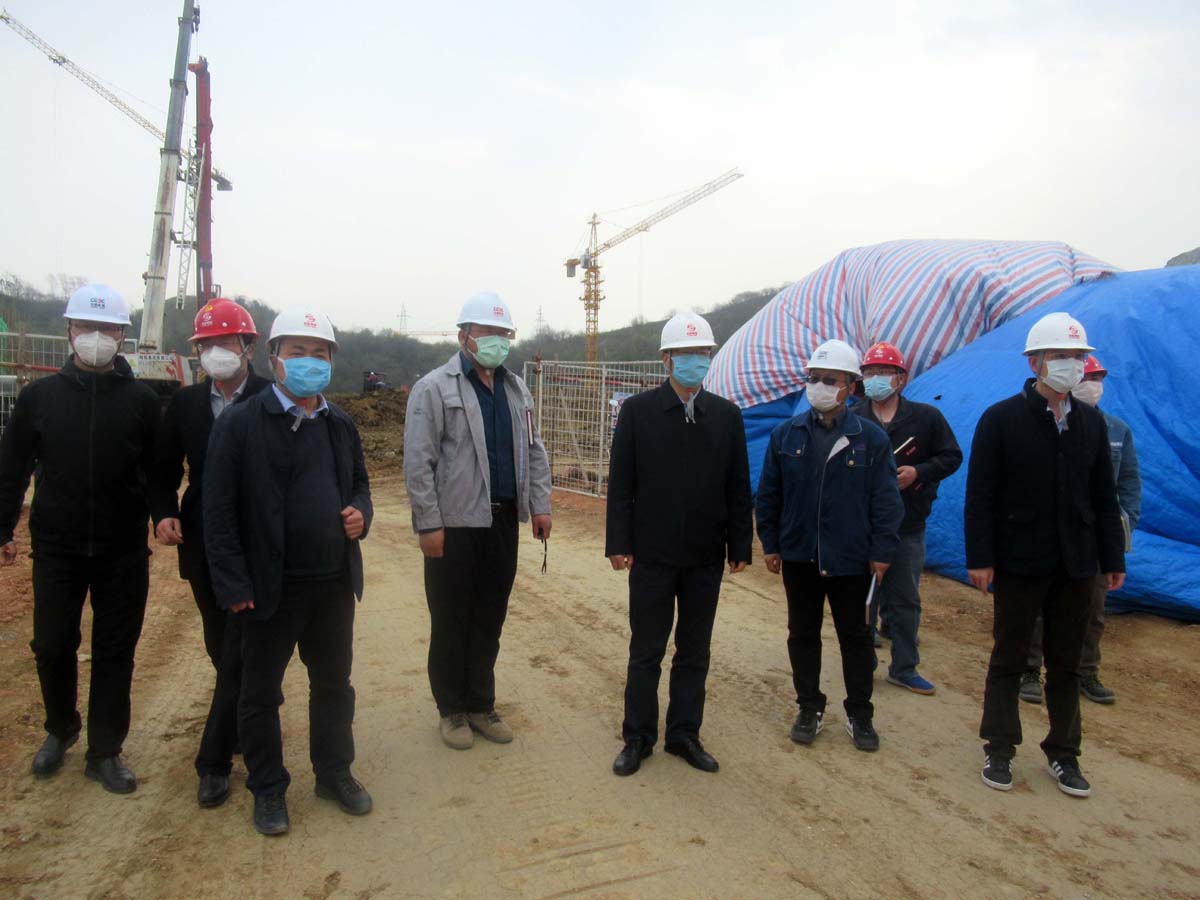 皖能環(huán)?？偨?jīng)理張為義到安徽電建一公司合肥龍泉山項(xiàng)目調(diào)研疫情防控和復(fù)工復(fù)產(chǎn)工作