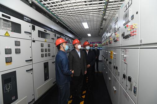 毛偉明董事長(zhǎng)、辛保安總經(jīng)理赴國(guó)網(wǎng)北京電力督導(dǎo)檢查全國(guó)兩會(huì)供電保障工作