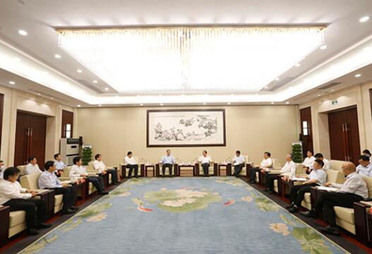 國家電網(wǎng)董事長毛偉明與浙江省委書記車俊、省長袁家軍會談