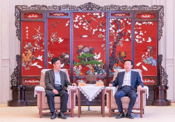 中國能建總經(jīng)理、黨委副書記孫洪水拜訪揚州鎮(zhèn)江主要領導