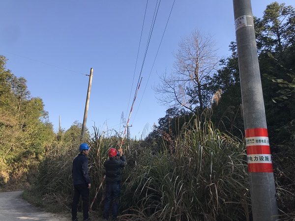 國網(wǎng)南豐縣供電公司：為電桿穿上“防撞衣”，確保交通安全