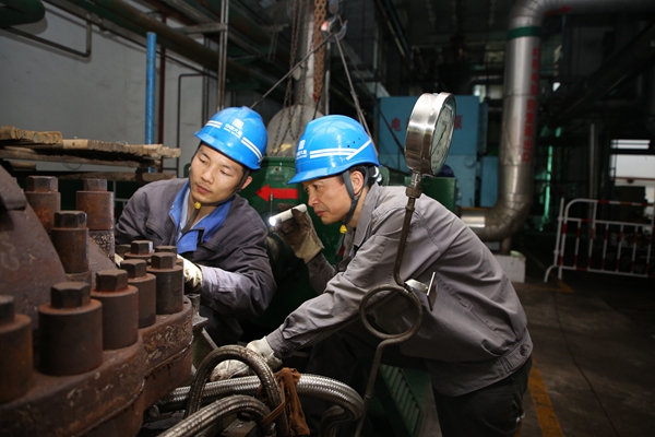 大唐石門(mén)發(fā)電公司：五一，我在檢修一線！
