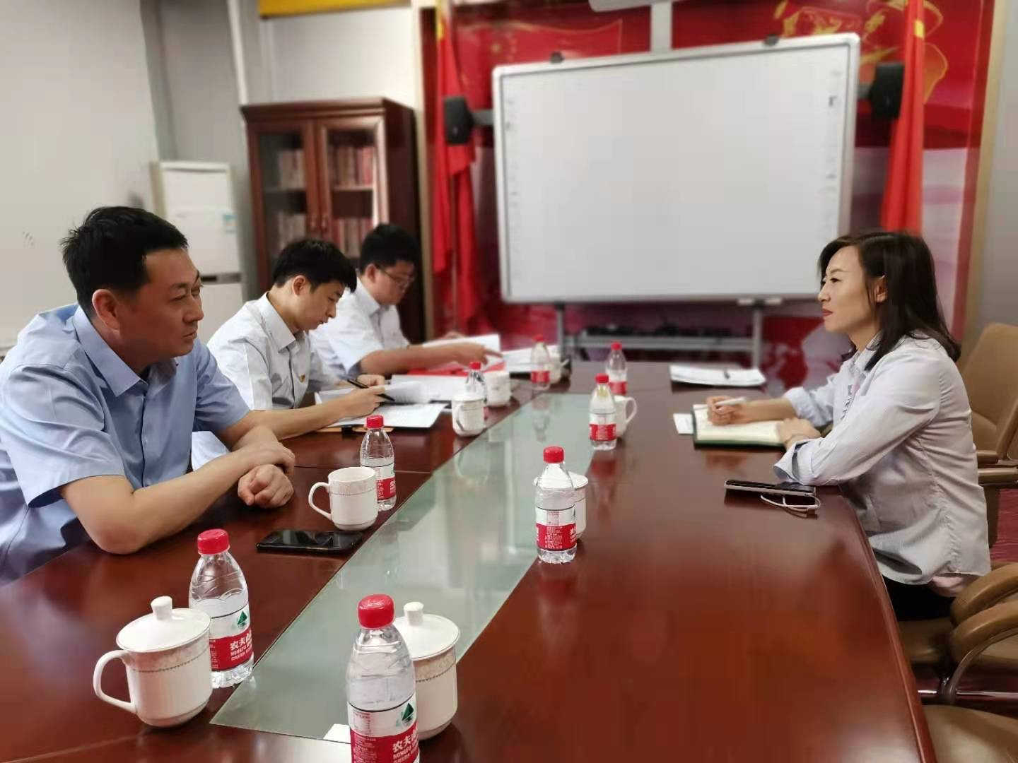 副局長王永強(qiáng)到烏海電業(yè)局千里山分局開展黨史學(xué)習(xí)教育督導(dǎo)、領(lǐng)學(xué)