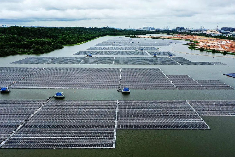 新加坡最大光伏電站并網發(fā)電 中國能建總承包