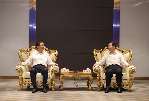 國家電網(wǎng)董事長、黨組書記辛保安拜會河南省委書記樓陽生、省長王凱