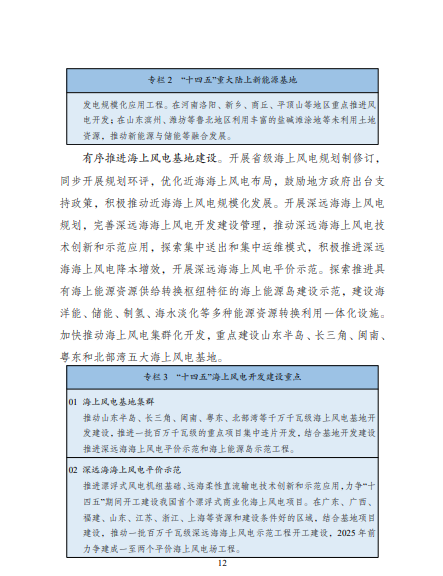 發(fā)改委、能源局等九部委聯(lián)合印發(fā)發(fā)布“十四五”可再生能源規(guī)劃！