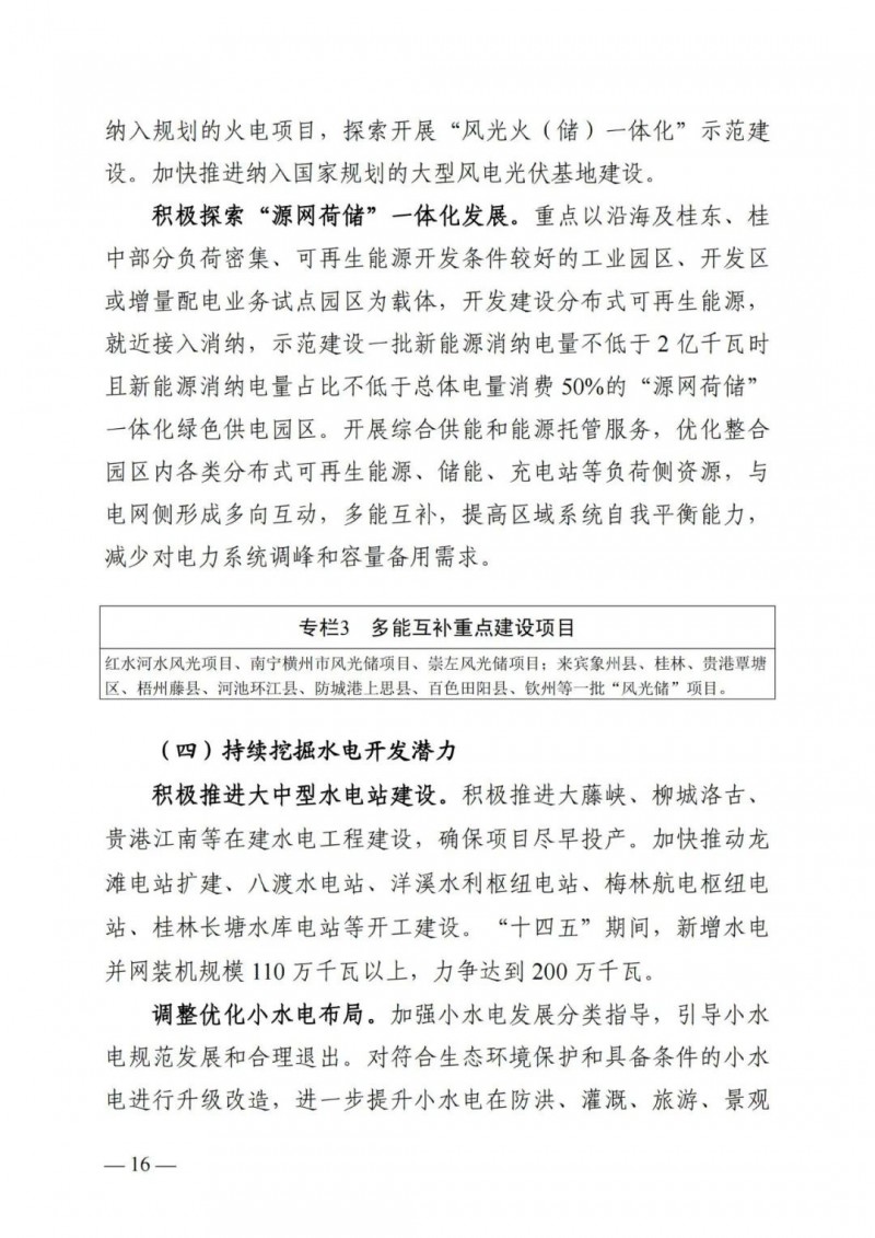 廣西“十四五”規(guī)劃：大力發(fā)展光伏發(fā)電，到2025年新增光伏裝機(jī)15GW！