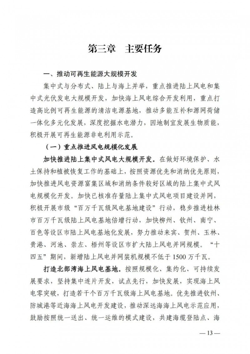 廣西“十四五”規(guī)劃：大力發(fā)展光伏發(fā)電，到2025年新增光伏裝機(jī)15GW！