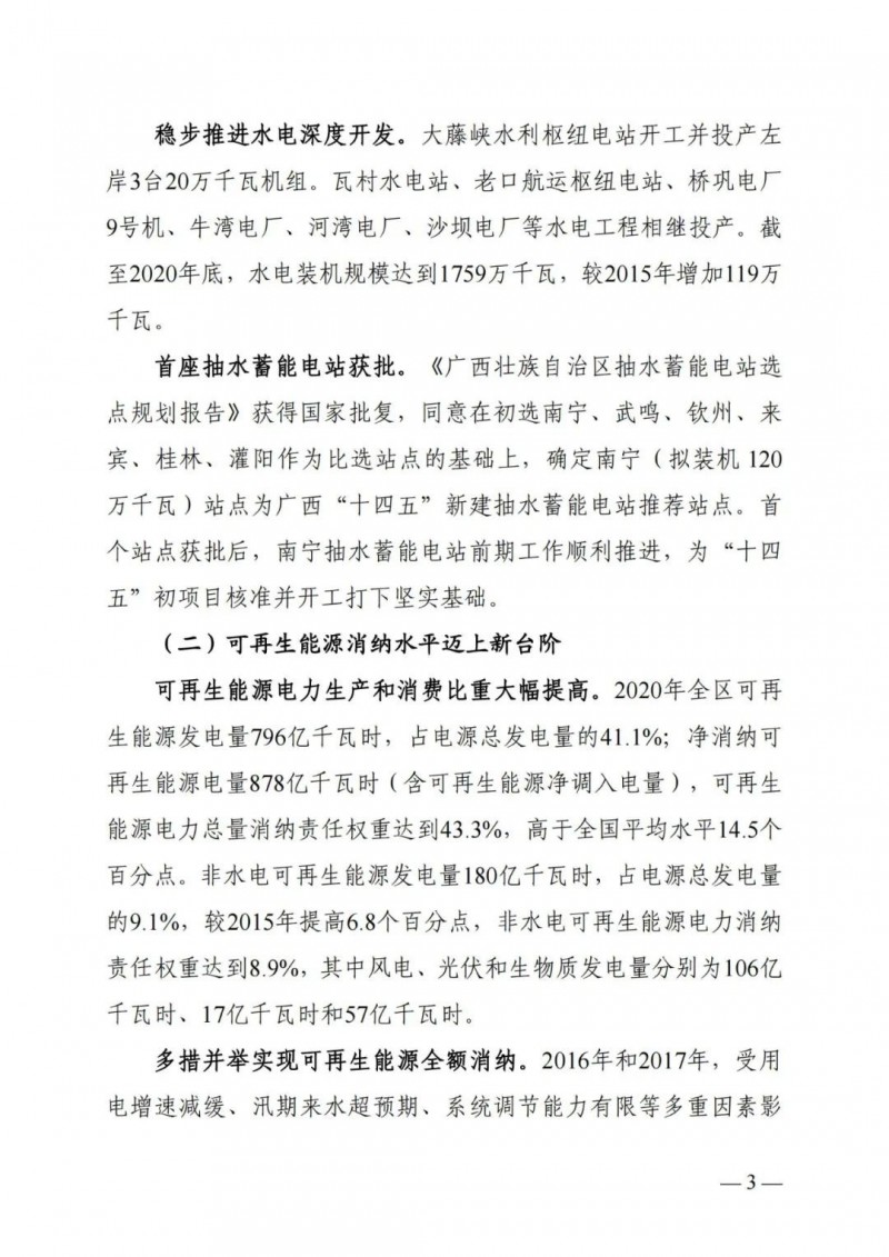 廣西“十四五”規(guī)劃：大力發(fā)展光伏發(fā)電，到2025年新增光伏裝機(jī)15GW！