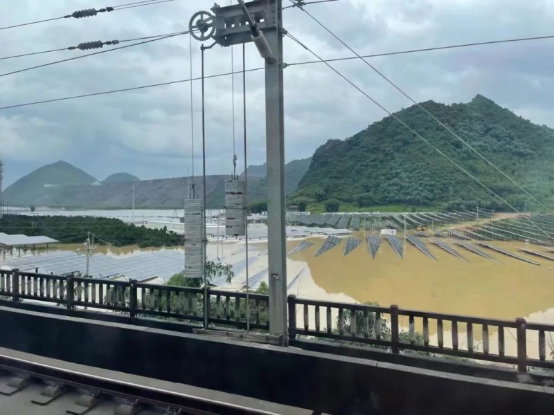 地面電站秒變漂浮電站，又一光伏電站被水淹！
