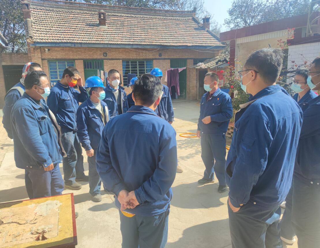 中能建建筑集團正寧百萬項目部開展合作隊伍租房處疫情防控、用電防火專項檢查