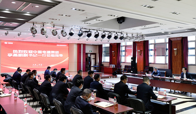中國(guó)電建黨委副書記、董事李燕明到水電基礎(chǔ)局調(diào)研慰問(wèn)