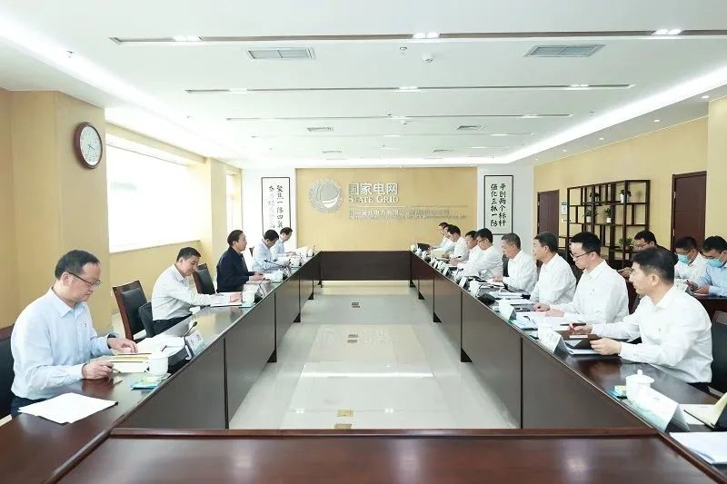 國家電網(wǎng)公司黨組書記、董事長辛保安深入基層開展主題教育專題調研