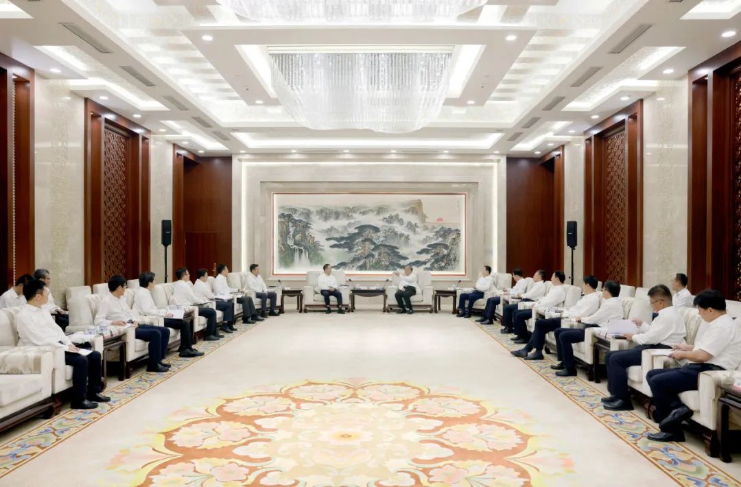 大唐集團(tuán)鄒磊、劉明勝拜會山東省委書記林武、省長周乃翔
