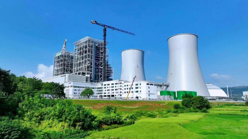 湖南岳陽(yáng)電廠(chǎng)2×100萬(wàn)千瓦新建項(xiàng)目1號(hào)機(jī)組投運(yùn)