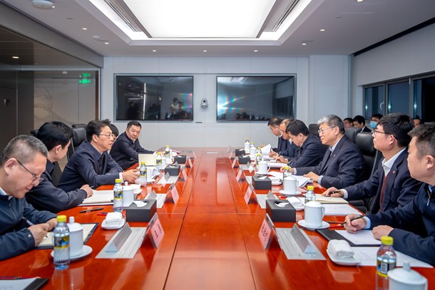 國家能源集團黨組書記、董事長劉國躍會見寧夏回族自治區(qū)黨委副書記、主席張雨浦一行