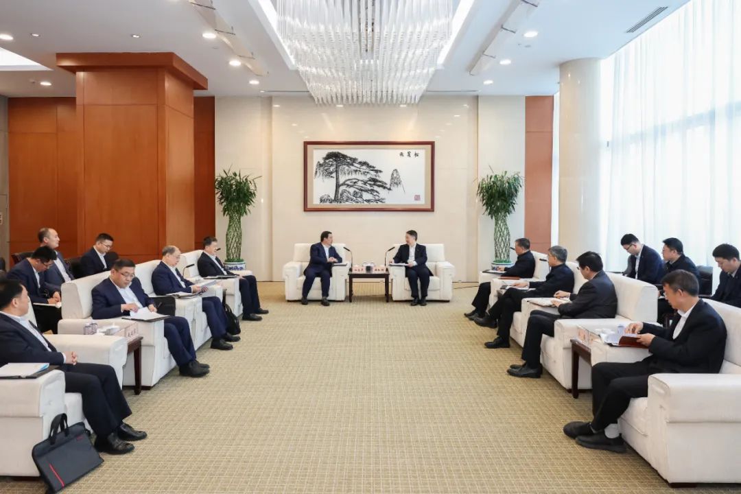 華能集團董事長溫樞剛會見中國電氣裝備董事長白忠泉、總經(jīng)理周群