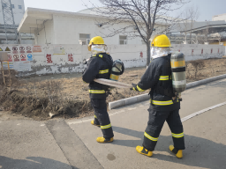 華潤(rùn)電力盤錦公司發(fā)電黨支部、綜合黨支部聯(lián)合開展消防應(yīng)急演練