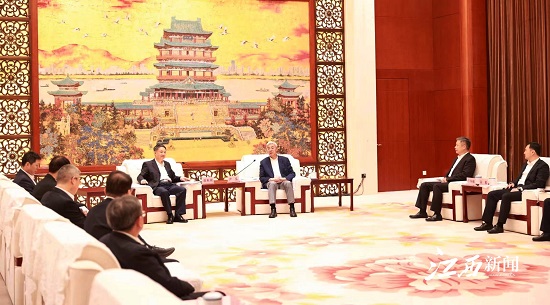 華能集團(tuán)黨組書記、董事長(zhǎng)溫樞剛拜會(huì)江西省委書記尹弘