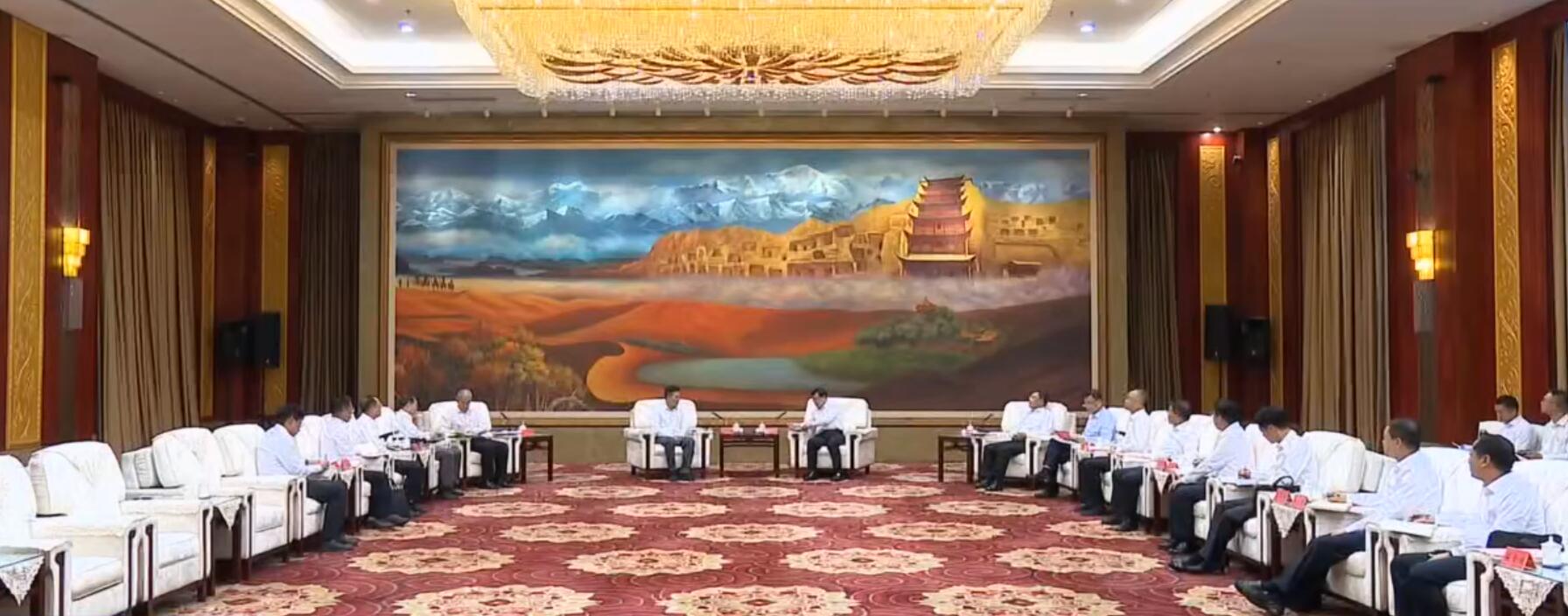 國家電投董事長劉明勝、總經(jīng)理栗寶卿拜會(huì)甘肅省委書記胡昌升、省長任振鶴