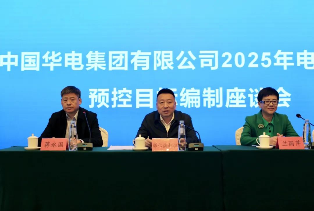 華能集團(tuán)2025年電、熱量預(yù)控目標(biāo)編制座談會(huì)在呼和浩特召開