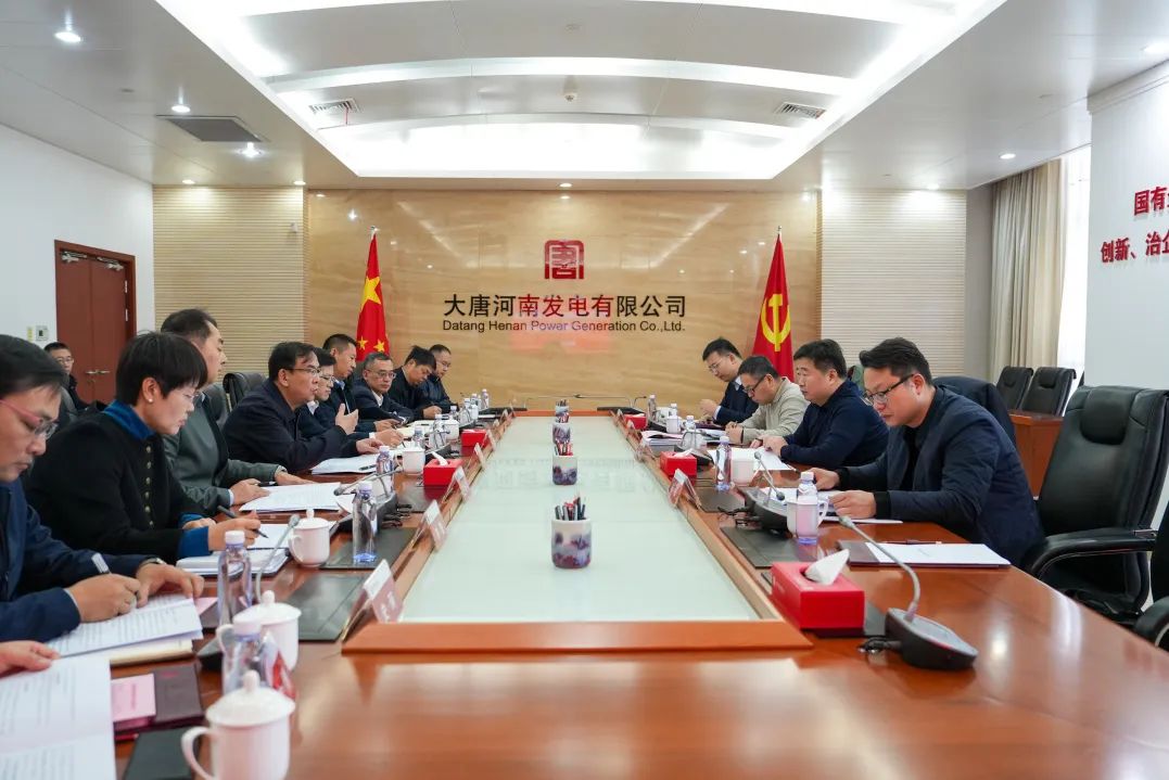 大唐河南公司黨委書記、董事長常征會(huì)見河南能源監(jiān)管辦黨組書記、專員王朝暉