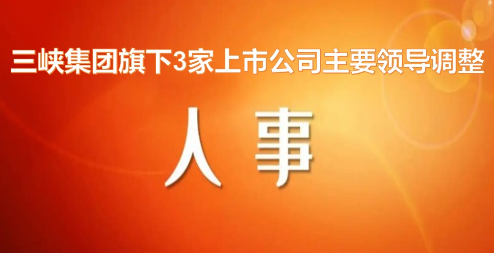 電力央企密集調(diào)整旗下上市公司領(lǐng)導(dǎo)層！